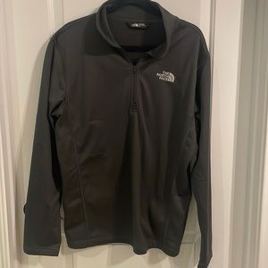 North face 1/4 zip sweatshirt size large